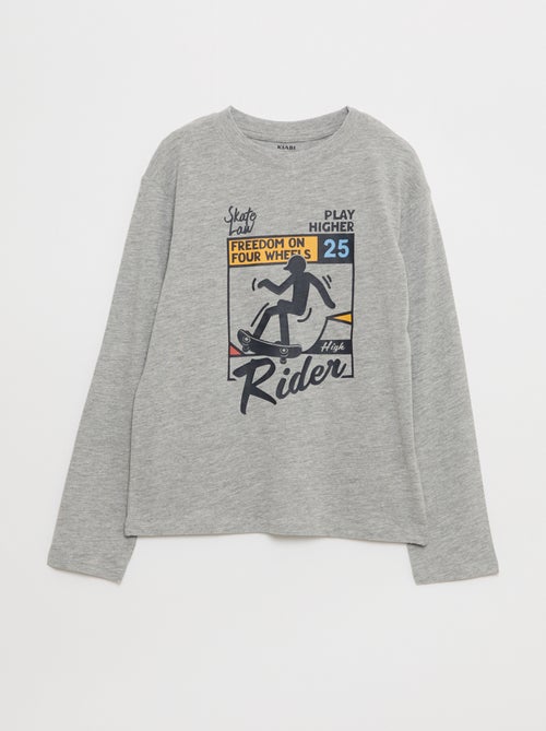 Lot 3 tee-shirts imprimés - Kiabi