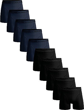 Lot de 10 boxers homme Muchachomalo