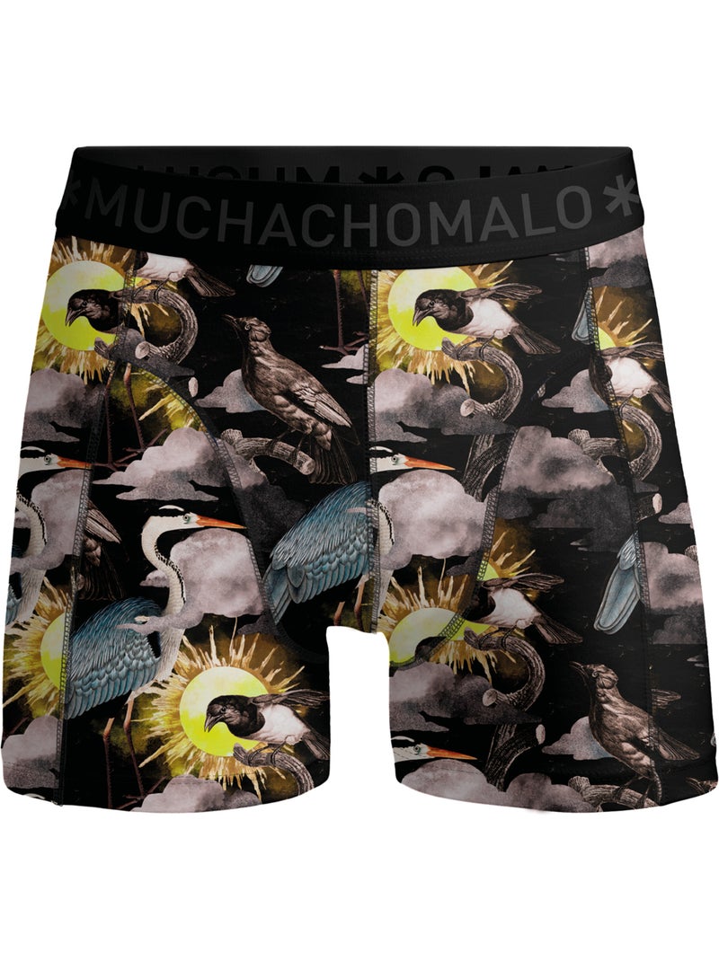 Lot de 10 boxers homme Muchachomalo Bleu Noir - Kiabi