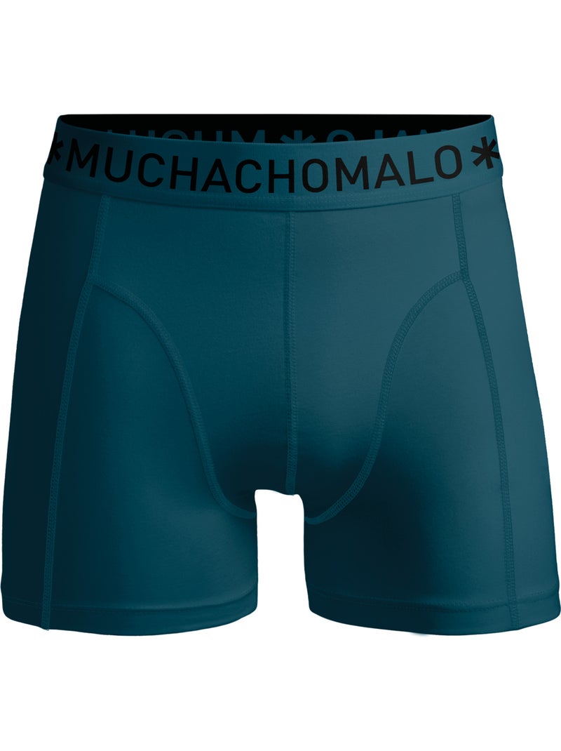Lot de 10 boxers homme Muchachomalo Bleu Vert Bleu - Kiabi