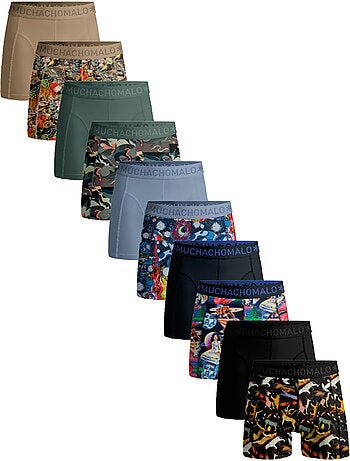Lot de 10 boxers homme Muchachomalo
