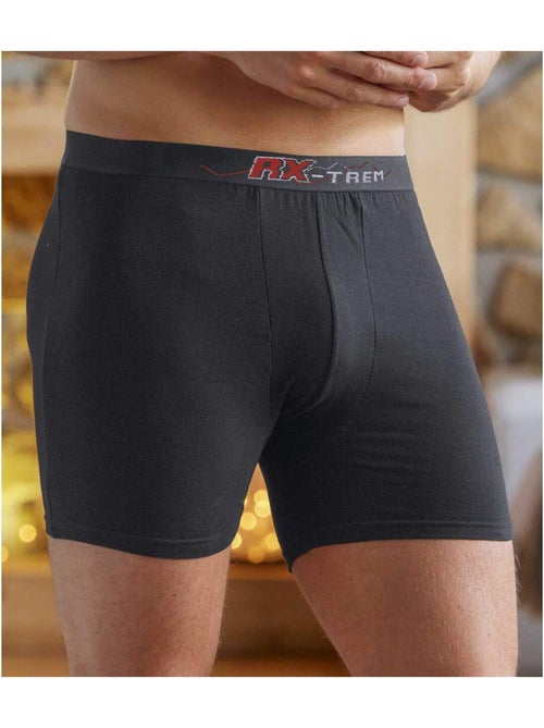 Lot de 10 boxers unis - atlas for men - Kiabi Lot de 10 boxers unis - atlas for men - Kiabi