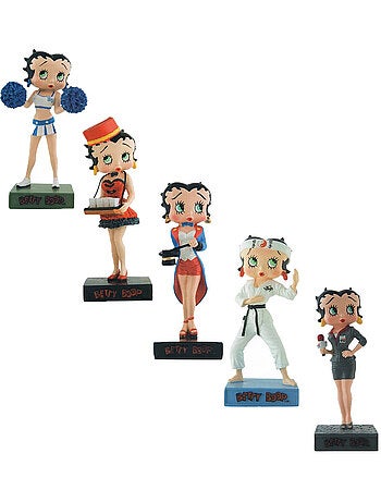 Lot de 10 figurines résine Betty Boop Série (37-46) – Environ 15 cm BETTY BOOP