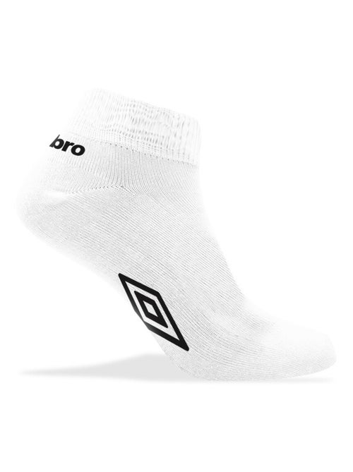 Lot de 10 paires de chaussettes quarter homme umbro - Kiabi