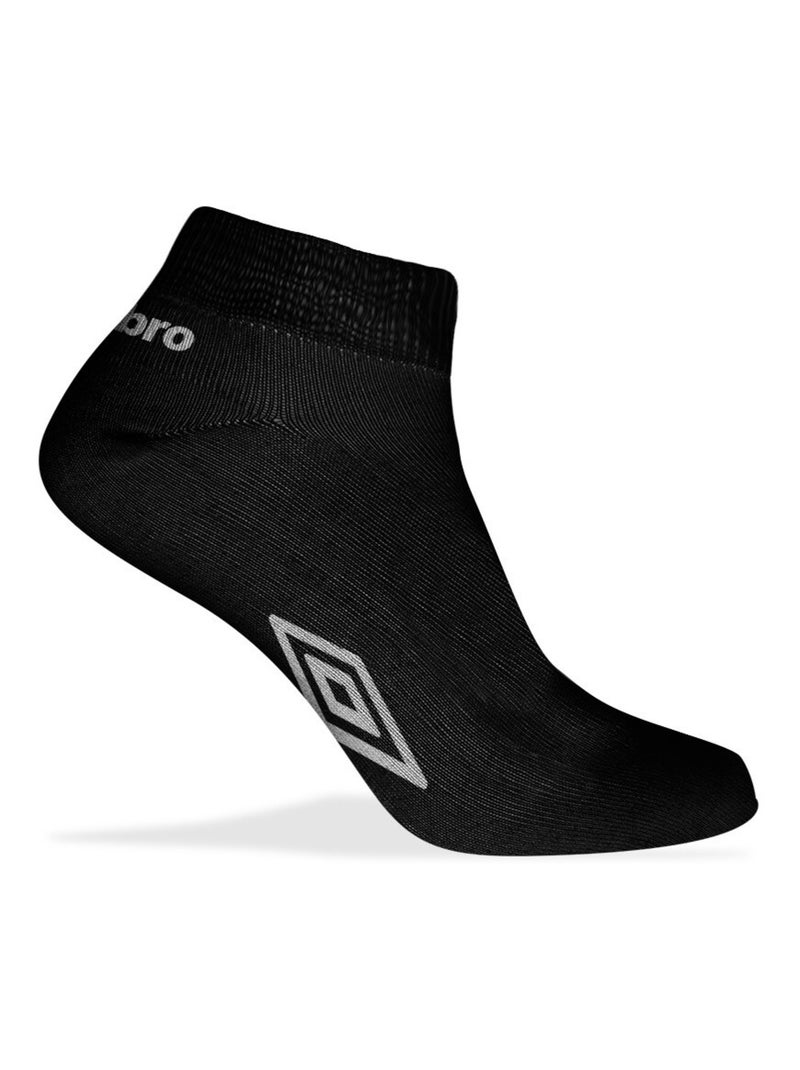 Lot de 10 paires de chaussettes quarter homme umbro Noir - Kiabi