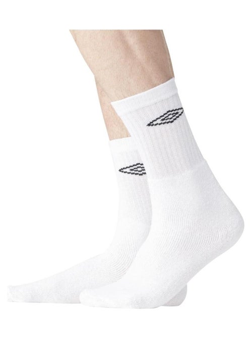 Lot de 10 paires de chaussettes tennis homme umbro - Kiabi