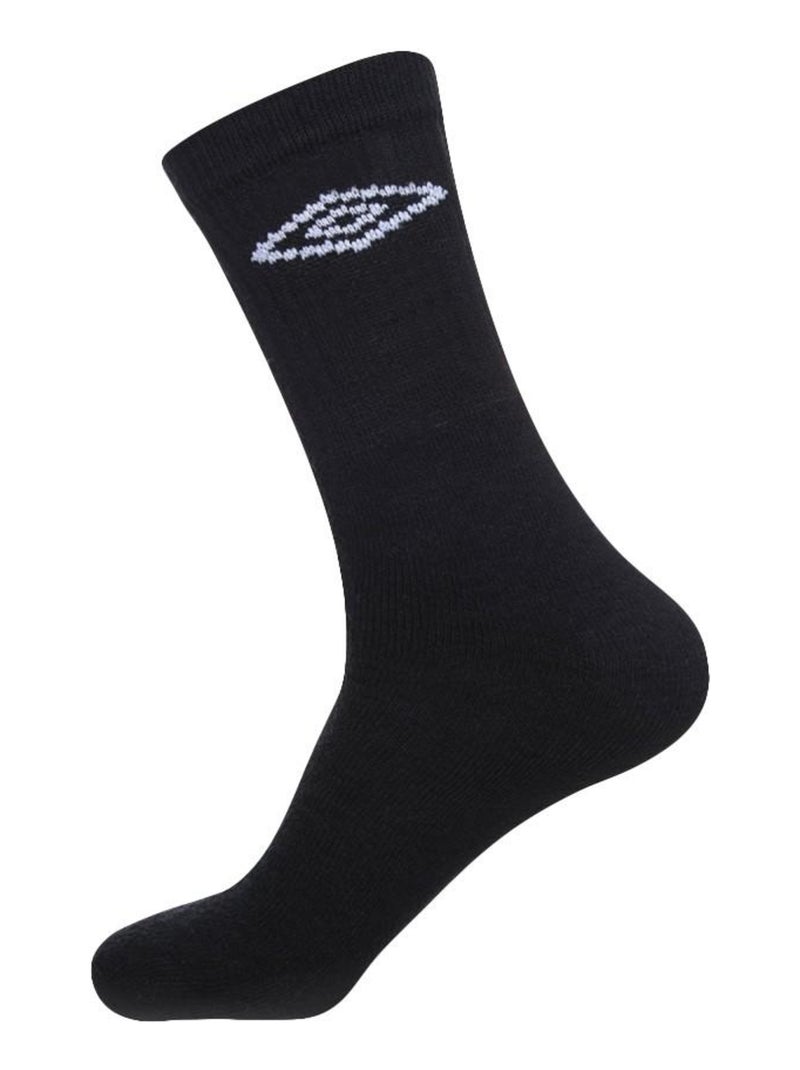 Lot de 10 paires de chaussettes tennis homme umbro Noir - Kiabi