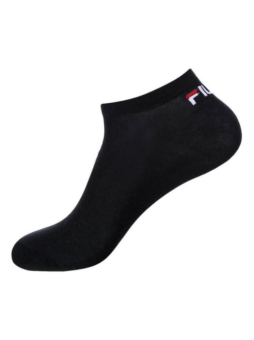 Lot de 12 paires de chaussettes socquettes homme noir fila - Kiabi