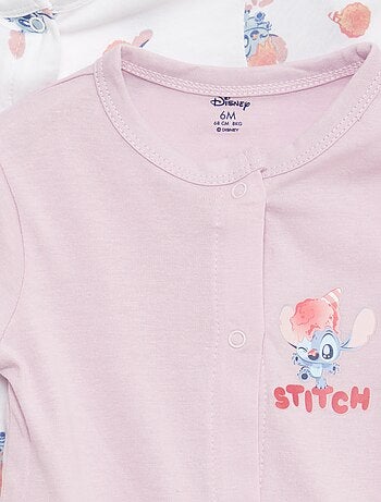 Lot de 2 barboteuses à manches courtes 'Disney'