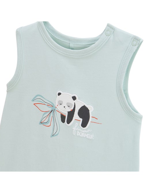Lot de 2 barboteuses bébé Bento - Kiabi Lot de 2 barboteuses bébé Bento - Kiabi