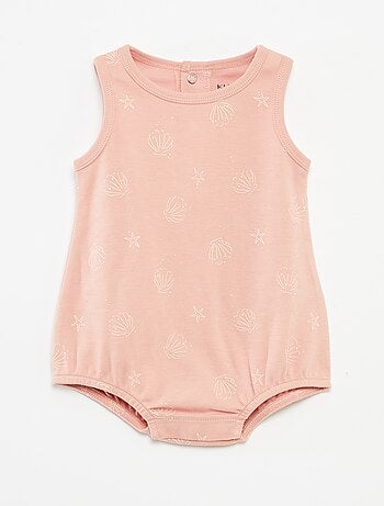 Lot de 2 barboteuses courtes