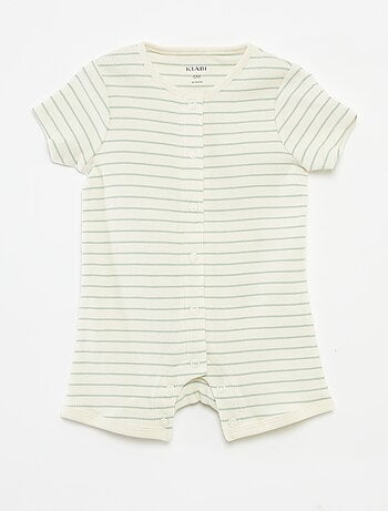 Lot de 2 barboteuses courtes