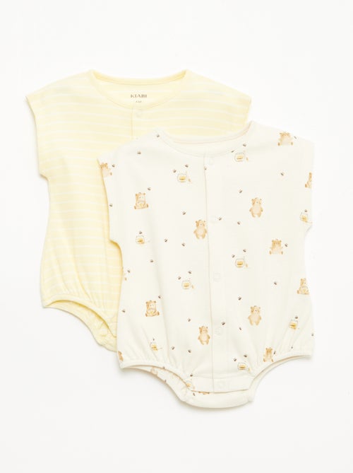 Lot de 2 barboteuses - Kiabi