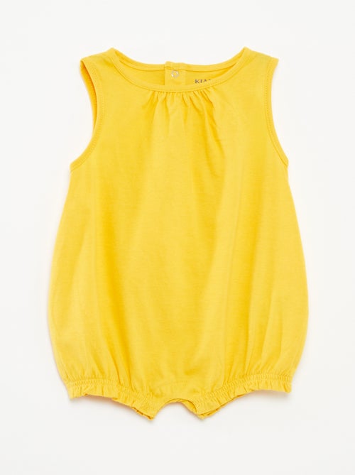 Lot de 2 barboteuses sans manches - Kiabi