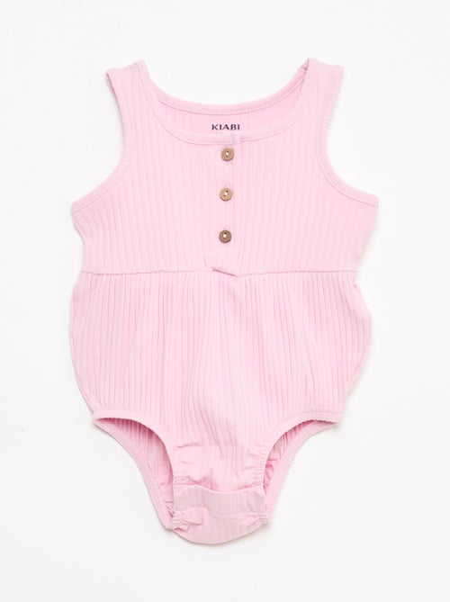 Lot de 2 barboteuses sans manches - Kiabi