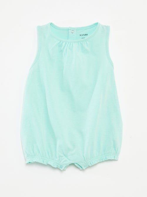 Lot de 2 barboteuses sans manches - Kiabi