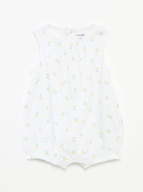 Lot de 2 barboteuses sans manches - Kiabi