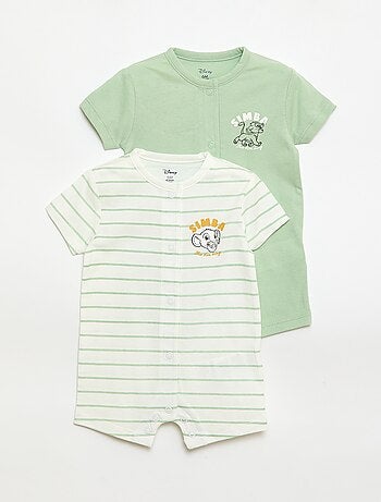 Lot de 2 barboteuses 'Winnie' 'Disney'