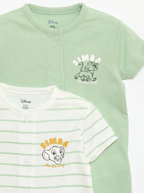 Lot de 2 barboteuses 'Simba' 'Disney' - Kiabi