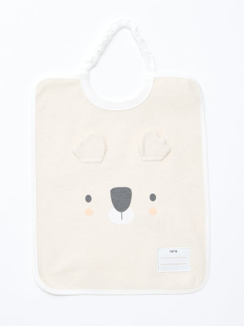 Lot de 2 bavoirs à enfiler par la tête - Kiabi