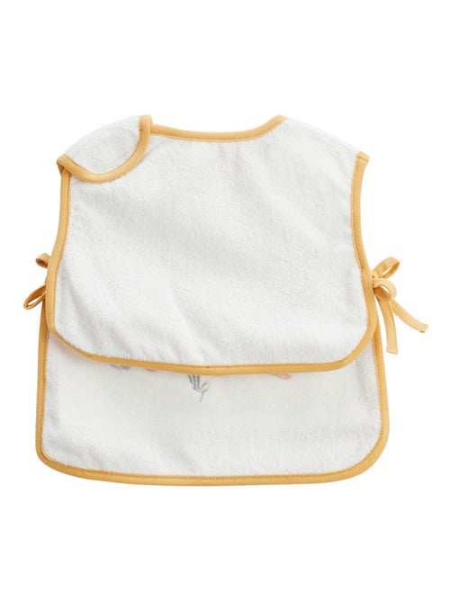 Lot de 2 bavoirs bébé Hawaiki - Kiabi