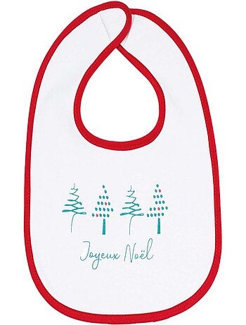 Lot de 2 bavoirs de Noël 1er âge