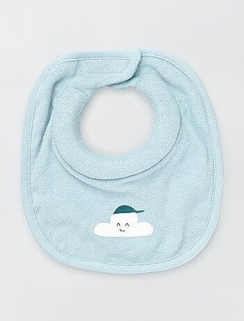 Lot de 2 bavoirs éponge