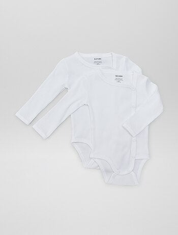 Lot de 2 bodies - collection facile à enfiler