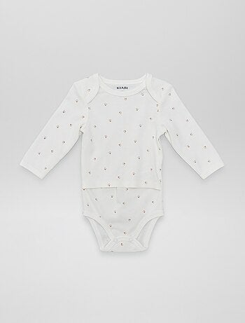 Lot de 2 bodies - collection facile à enfiler