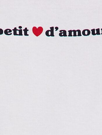 Lot de 2 bodies - Saint-valentin