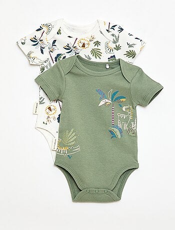 Lot de 2 bodies à manches courtes