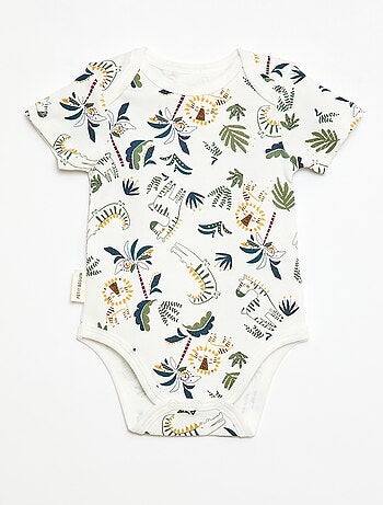 Lot de 2 bodies à manches courtes