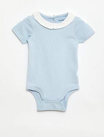 Lot de 2 bodies avec col claudine