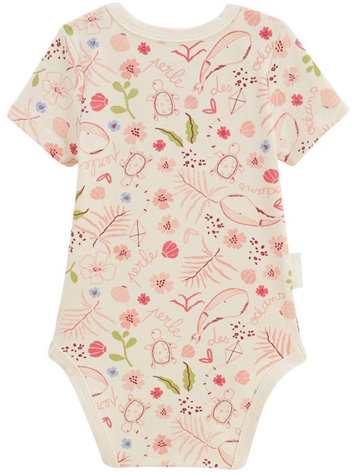 Lot de 2 bodies bébé manches courtes santa giulia - Kiabi Lot de 2 bodies bébé manches courtes santa giulia - Kiabi