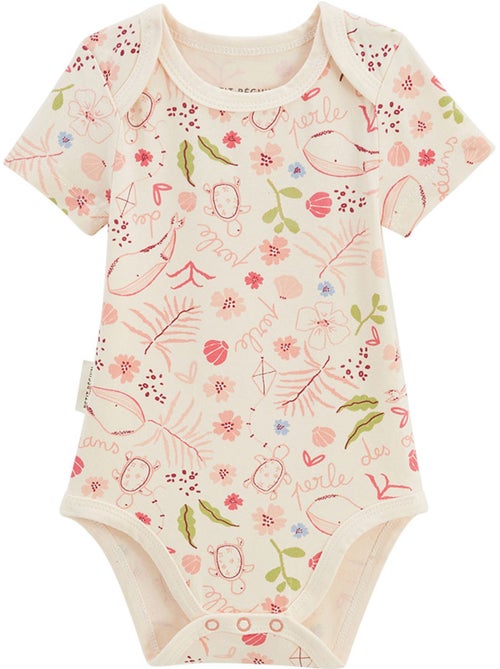 Lot de 2 bodies bébé manches courtes santa giulia - Kiabi Lot de 2 bodies bébé manches courtes santa giulia - Kiabi