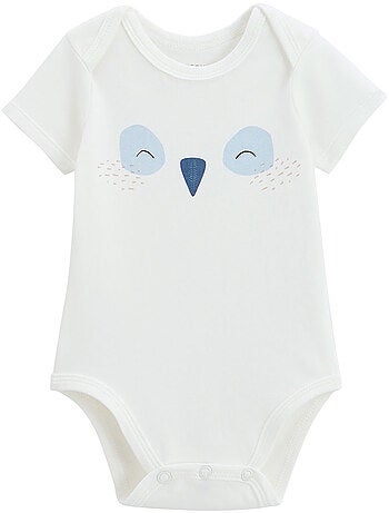 Lot de 2 bodies bébé manches courtes toucana