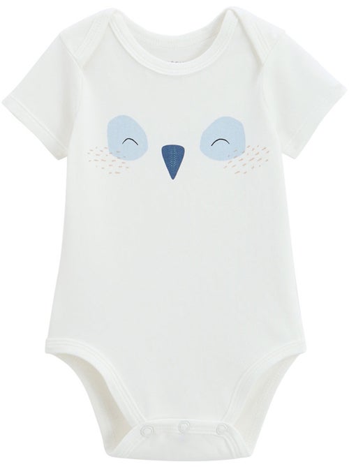 Lot de 2 bodies bébé manches courtes toucana - Kiabi