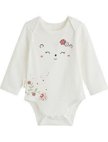 Lot de 2 bodies bébé manches longues harmony