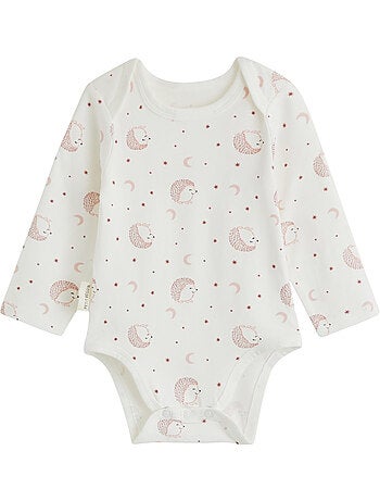 Lot de 2 bodies bébé manches longues harmony