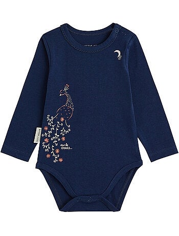 Lot de 2 bodies bébé manches longues ollie