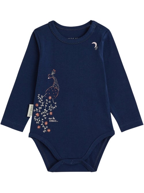 Lot de 2 bodies bébé manches longues ollie - Kiabi Lot de 2 bodies bébé manches longues ollie - Kiabi