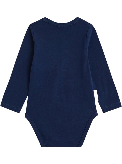 Lot de 2 bodies bébé manches longues ollie - Kiabi Lot de 2 bodies bébé manches longues ollie - Kiabi