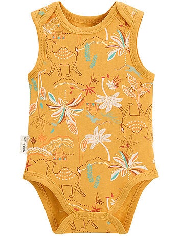 Lot de 2 bodies bébé sans manches liwa