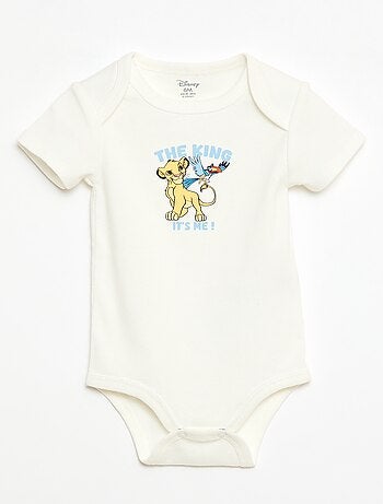 Lot de 2 bodies manches courtes 'Disney' 'Marie'