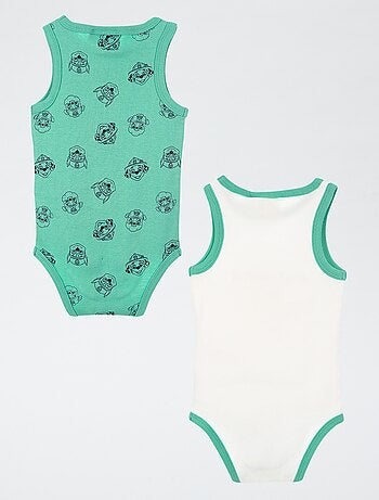 Lot de 2 bodies 'Pat patrouille' sans manches en coton