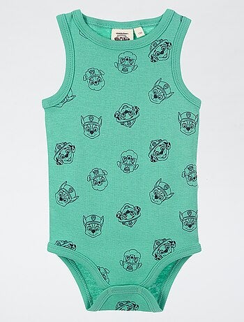 Lot de 2 bodies 'Pat patrouille' sans manches en coton