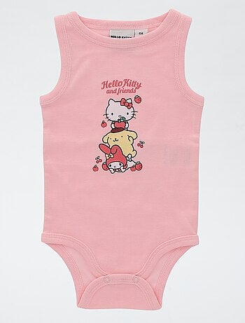Lot de 2 bodies sans manches 'Hello Kitty'