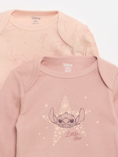 Lot de 2 bodies 'Stitch' 'Disney' - Kiabi
