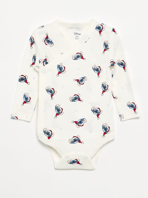 Lot de 2 bodies 'Stitch' 'Disney' - Kiabi Lot de 2 bodies 'Stitch' 'Disney' - Kiabi