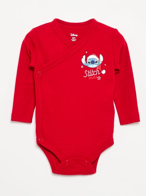 Lot de 2 bodies 'Stitch' 'Disney' - Kiabi Lot de 2 bodies 'Stitch' 'Disney' - Kiabi